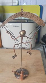 Collectable metal art figurine