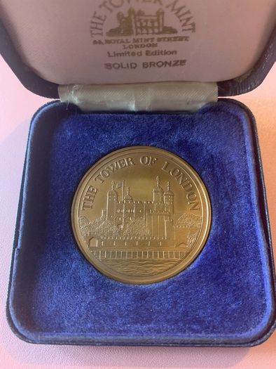 Tower Of London Bronze Medal