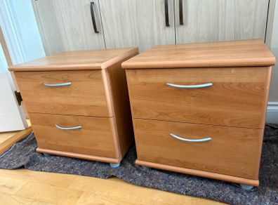 x2 Bedside Lockers