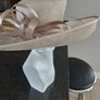 Stunning Oatmeal / Blush Wide Rimmed Hat by Linea Image 4