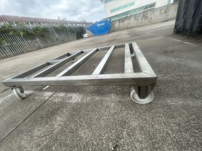 Stainless steel dolly trolleys