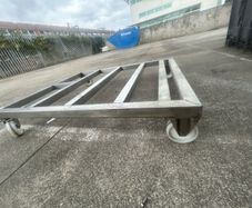 Stainless steel dolly trolleys