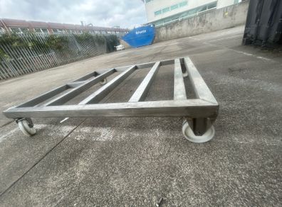 Stainless steel dolly trolleys