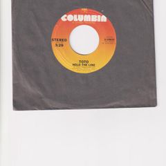 Toto Hold The Line Usa Pressing 1978 Single
