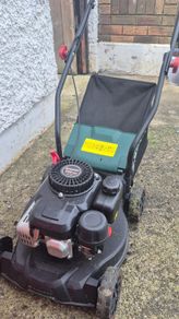 petrol lawnmower
