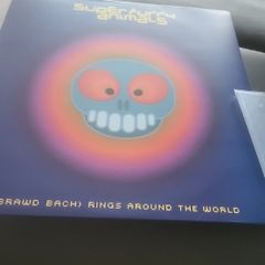 Super furry animals (brawd bach) rings around the world yellow vinyl