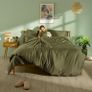 New Forest Green, Super King Duvet Cover - Panda London, Signature+ Bamboo Lyocell, Duvet Cover Image 4