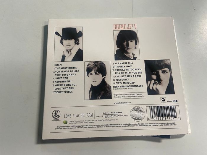 The Beatles Help! CD 2009 Reissue