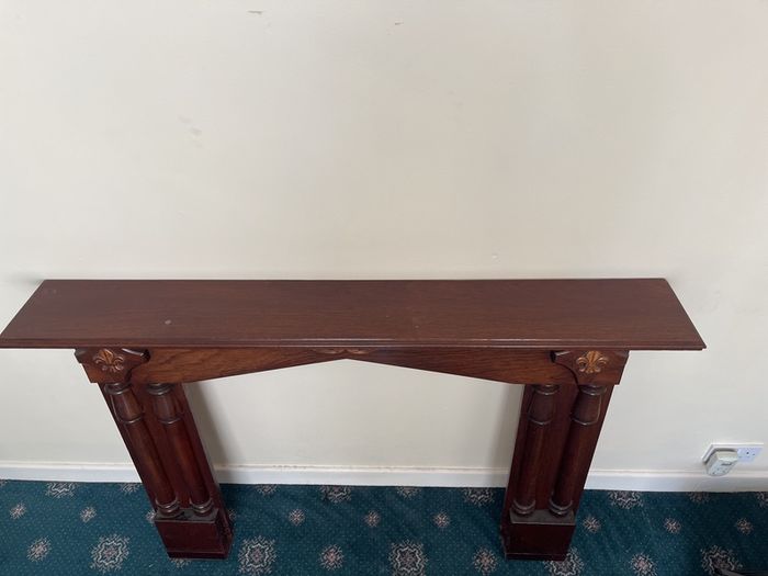 Fireplace frame