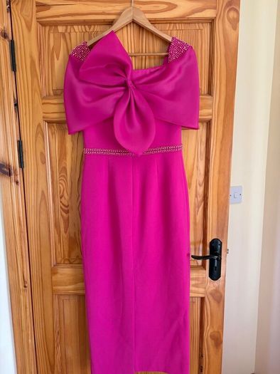 Couture Club Fuchsia Mother of the Bride Dress