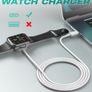 USB C for Apple Watch Charger Magnetic Charging Cable Portable Wireless Charging Compatible with iWatch Series 11/10/9/8/7/6/5/4/3/2 Ultra 3/SE White Image 2