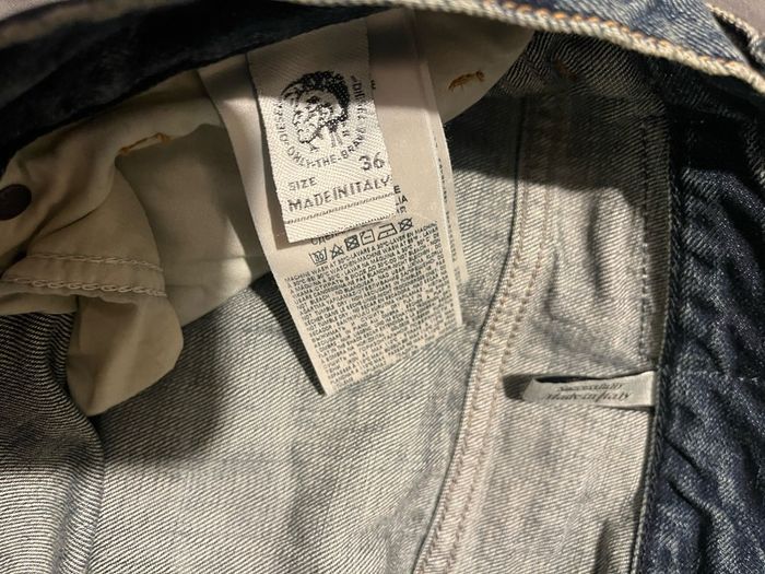 Diesel Mharky Slim Skinny Cropped Jeans Size W 36/32  brand new with tag made in Italy