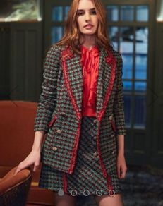 BNWT - Savida Tartan Suit Jacket UK 10