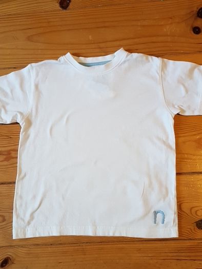 Age 3-4 NEXT White Teeshirt