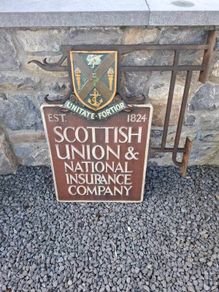 Cast Iron Sign