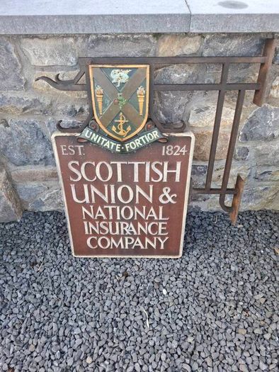 Cast Iron Sign
