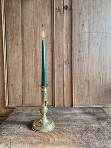 Antique brass candle stick