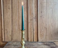 Antique brass candle stick