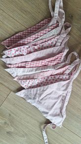 Pink cotton banner