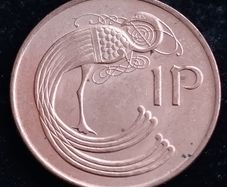 Ireland - 1990 - 1 Penny - Bird - UNC - KM.12a - [2035]