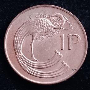 Ireland - 1990 - 1 Penny - Bird - UNC - KM.12a - [2035]