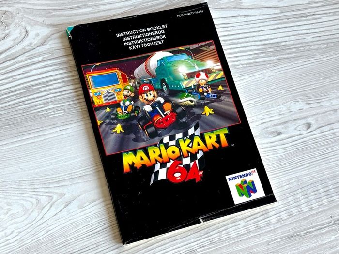 N64 Mario Kart 64 Boxed and Minty