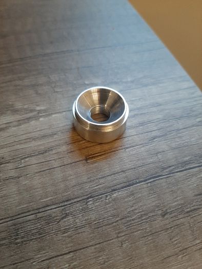 Aluminium 1/8 npt bung for AEM methanol nozzle