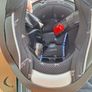 Two XL Motorcycle / Scooter Helmets MT Thunder 3 SV Jet & Duchinni D701 Image 5