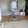 chicco cot/ high chair Image 4
