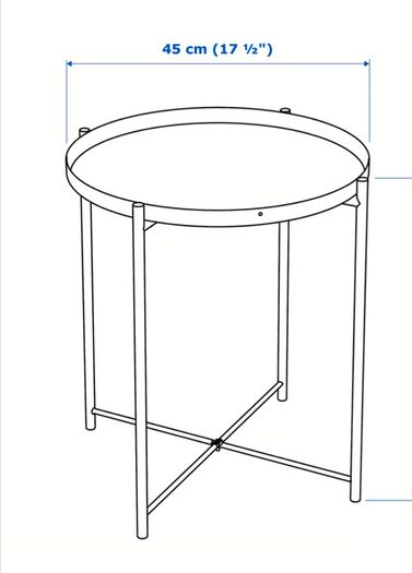 pair of side tables