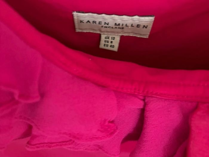 Karen Millen Occassion dress size 12 and matching bag