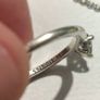 Pandora silver set necklace ring charm Image 4