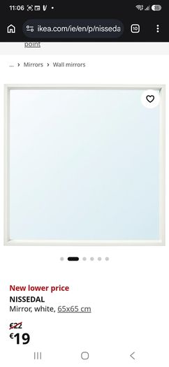 Ikea NESSEDALmirror