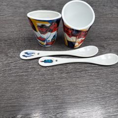 knuttel egg cups and spoons