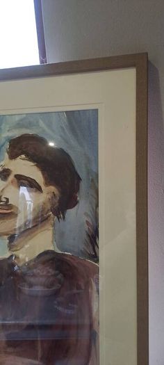 Modern Watercolor Impressionist Portrait