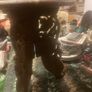 Small hand craved table free postage Image 2