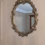 Ornate Vintage Style Gold Wall Mirror Image 2