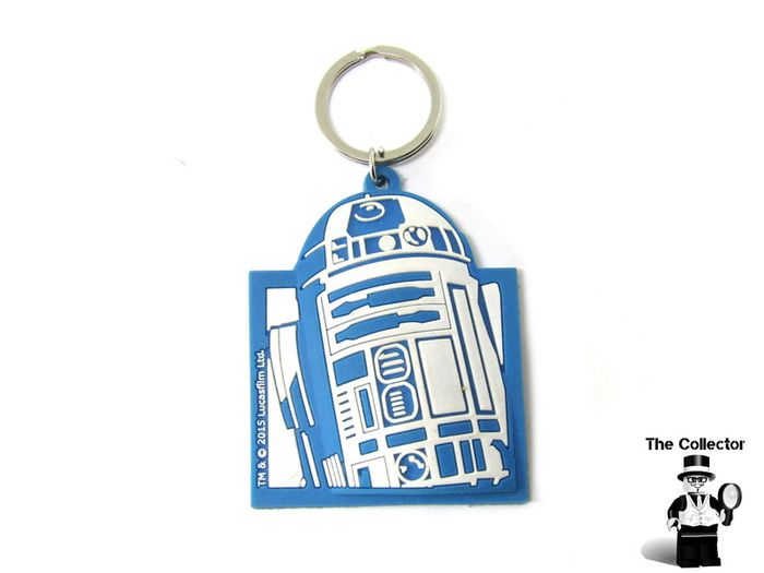 Star Wars RD D2 key chain Lucas Film LTD New Post 2.00