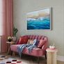 Large Framed Artwork by Lillian Ecock Image 3