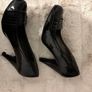 J.R. Collection black patent court shoes Image 5
