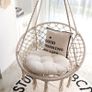 Macrame Hanging Swing Chair / Cushions / Delivery Image 4