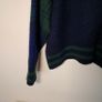 tommy hilfiger half zip tartan sweater size xl ptp 25" in excellent condition Image 9