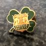Rare Gold Plated NYPD Emerald Society Pin Badge Image 3