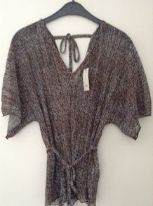 New River Island print top