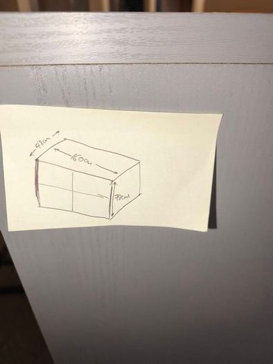 Ikea Malm Chest of 6 Drawers