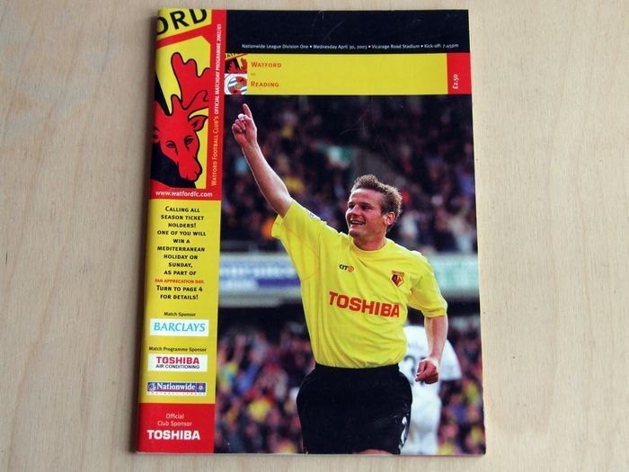 Watford Football Club programmes