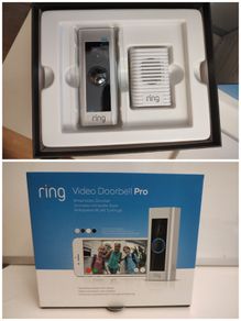 Ring Video Doorbell Pro Hardwired (2018) with Chime (1st Generation)