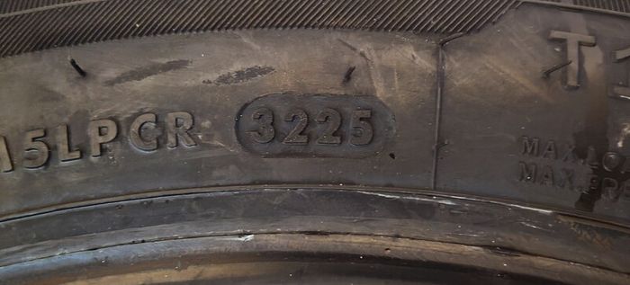 Tyre spare 125 80 18