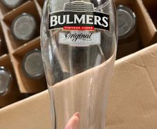22 bulmers pint glasses new in box !