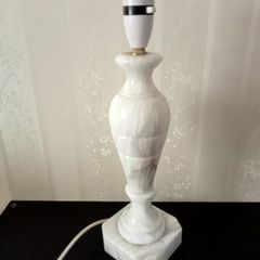 Vintage White Onyx Table Lamp